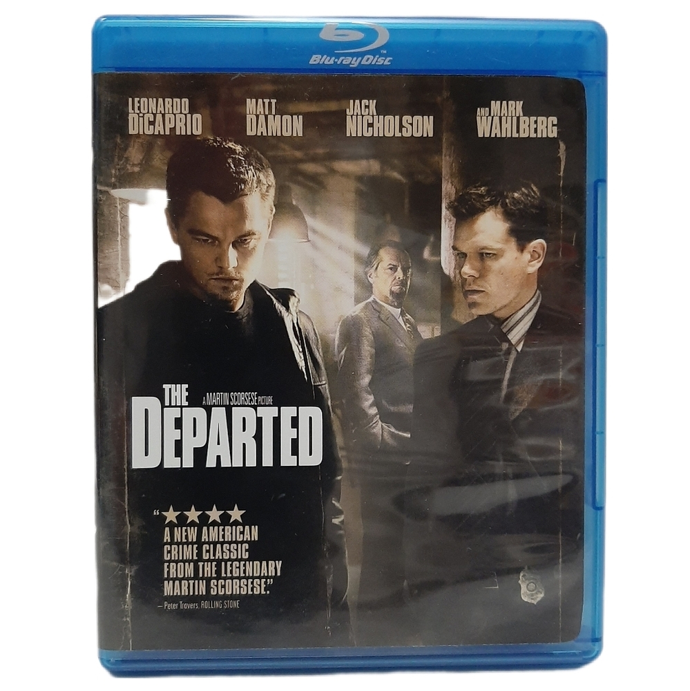 🍒4 for $20🍒 DEPARTED Bilingual Blu-ray Crime Drama Movie